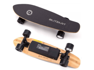 blitzart mini flash electric skateboard