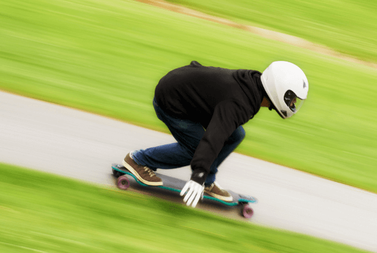 what makes an electric skateboard faster