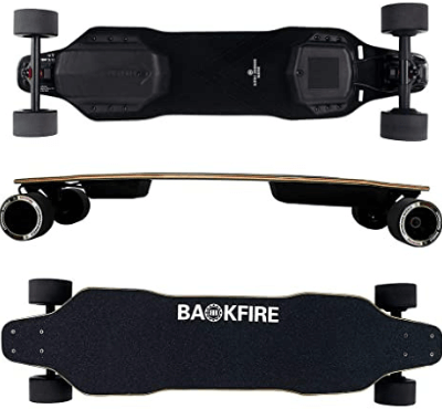 backfire g2 black electric skateboard