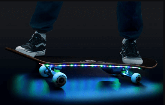 LED Strip Skateboard Lights