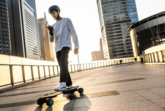 Electric Skateboards On The Road